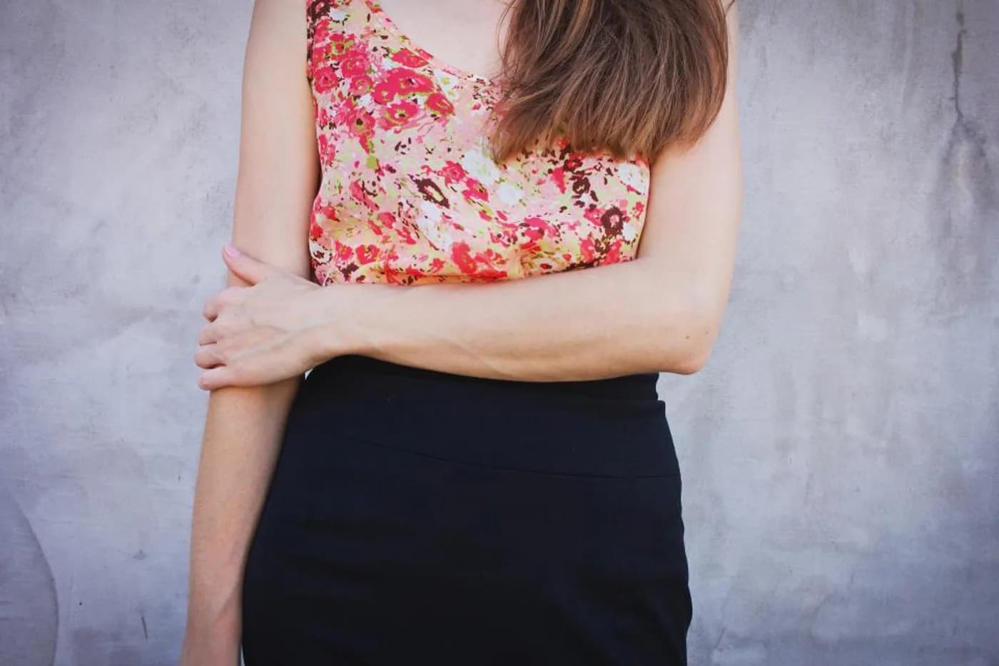 High-Waist Pencil Skirt